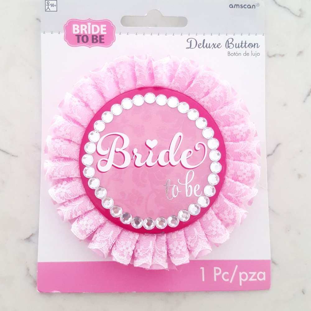 Bride To Be Accessory Pin